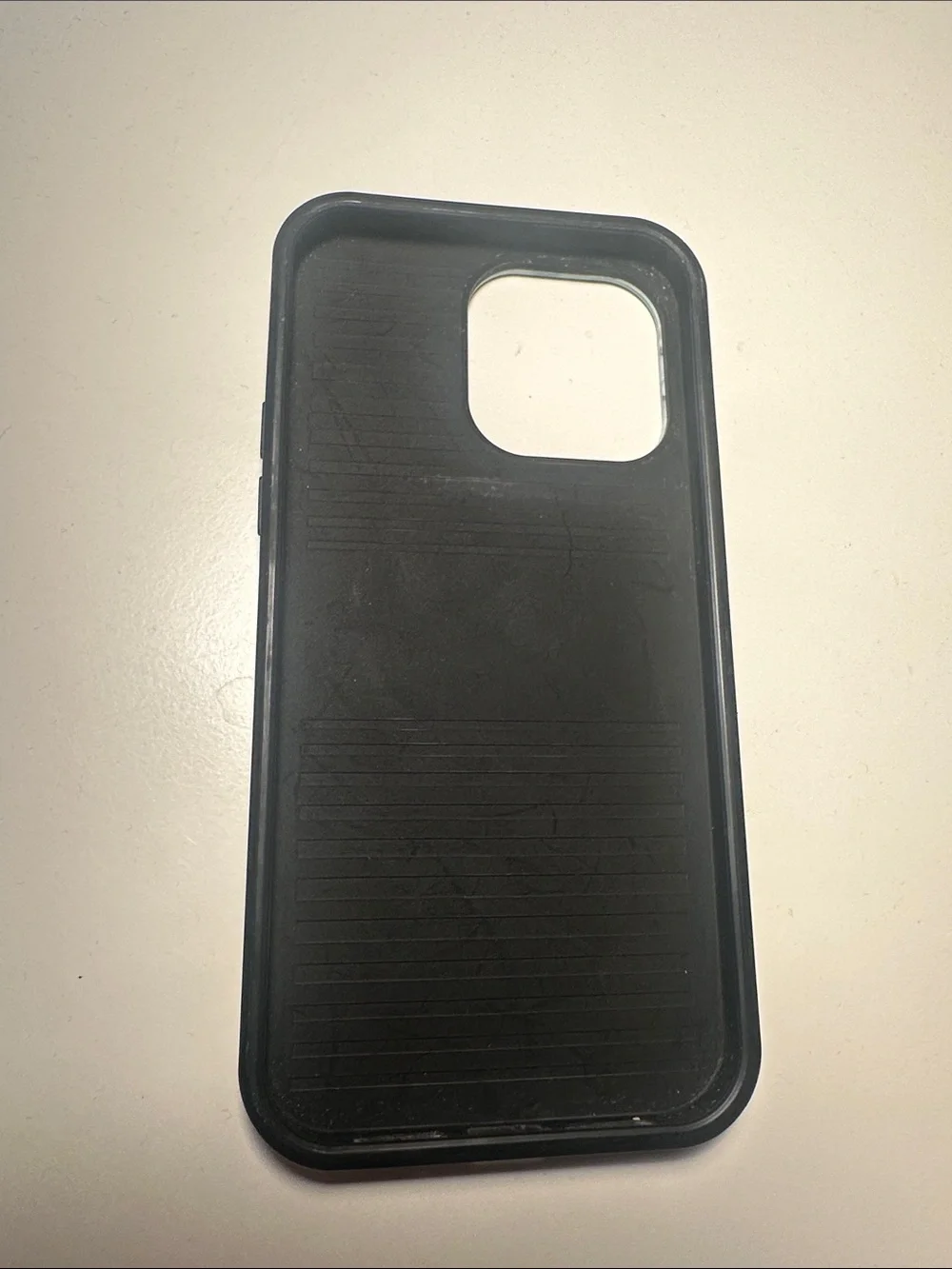 Burgs IPhone 14 Promax Marble Pattern Blue & White iPhone Case